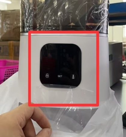 6L smart pet feeder with WiFi, camera, and voice recording - remote app control