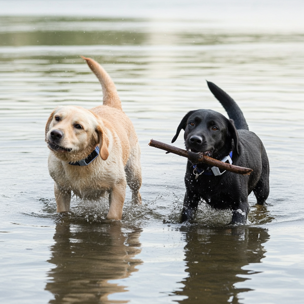 Pet Collar GPS Locator - IP67 Waterproof with Geofence Alarm