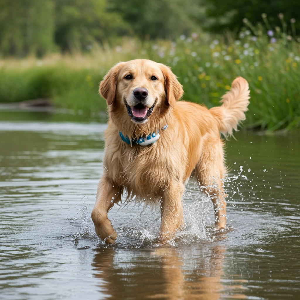 4G Pet GPS Tracker - BeiDou Waterproof Collar with Remote Positioning