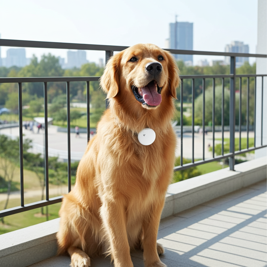Smart Bluetooth Pet Tracker - Compact Anti-Lost Locator