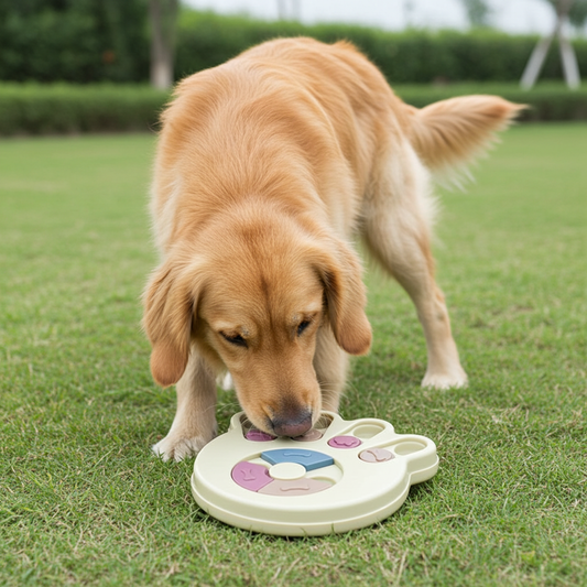 Dog Puzzle Feeder Toy - IQ Training & Slow Feeding Game