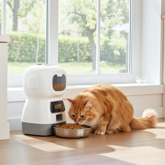 Pet Automatic Feeder - Fixed Point Manual Feeding Control | Paws GPS
